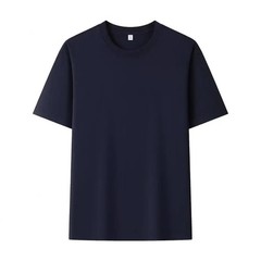 Summer 100% Pure Cotton Men’s and Women’s Casual Sports Loose Soft Short-sleeved