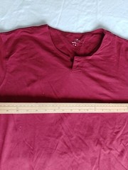 Mwns T Shirt Unbranded Size XL Short Sleeve Red 26969