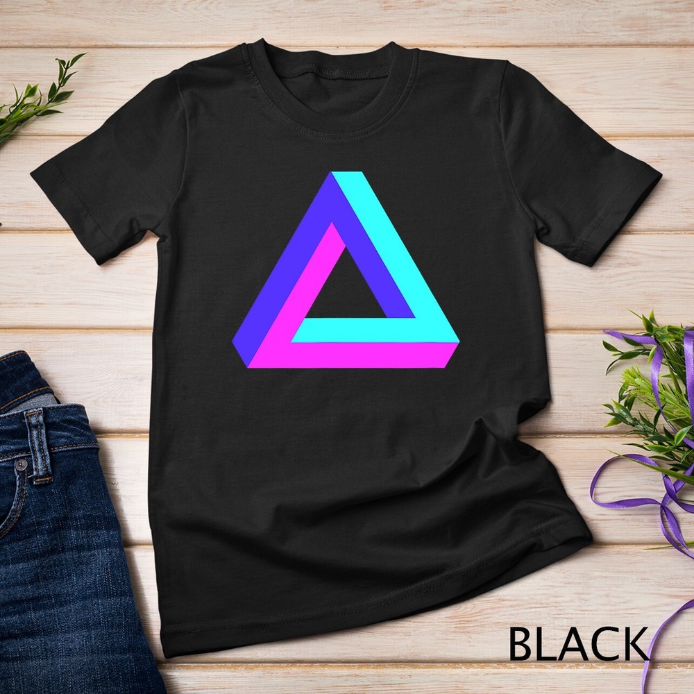 Sacred Geometry – Geometric Penrose Triangle T-Shirt Unisex T-shirt