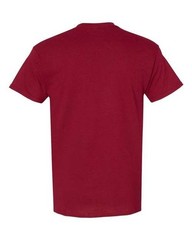 Gildan G500 Adult Heavy Cotton T-Shirt, Garnet, M, Pack Of 5, Mens T-Shirts