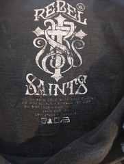 Rebel Saints Motorcycle Club Longsleeve Shirt Altered. See Discription And Photo