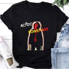 ACDC Powerage T-Shirt, ACDC Shirt Fan Gifts, Acdc Graphic Tee