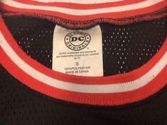 Harley Quinn DC Comics Mesh Jersey 00 Size Small