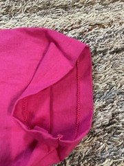 Vintage 90s Hanes Heavyweight 50/50 Blank T-Shirt Mens Large Single Stitch Pink