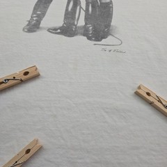 VTG Tom Of Finland Gay Leather BDSM Bondage Hug T-Shirt Men Medium Distress READ