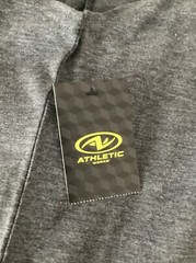 ATHLETIC WORKS DRIWORKS GRAY TRI BLEND MUSCLE Tank Sz M*