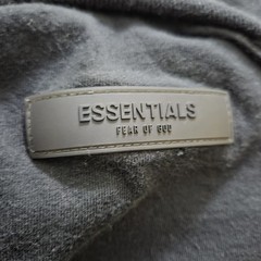 Essentials Fear Of God Black Long Sleeve Shirt Mock Neck Streetwear Men’s M