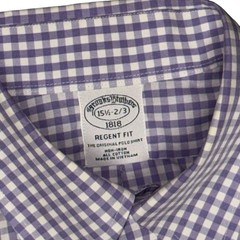 Brooks Brothers 15 1/2 – 2/3 1818 Regent Fit The Original Polo Shirt Non-iron