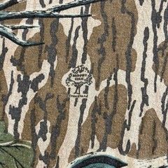 Vintage 80s Mossy Oak Treestand Camo Camouflage T-Shirt Size Small Made In USA