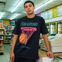 San Antonio Basketball Streetwear Graphic T-Shirt, Game Day Fiesta Tee