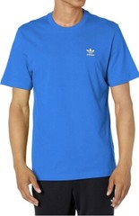 adidas Originals Men’s Trefoil Essentials T-Shirt Bluebird Size Small