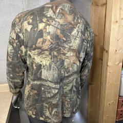 Vtg Ace Sportswear Advantage Camo Long Sleeve T Shirt Men’s XL Made In USA
