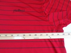 Adidas Climacool Shirt Men’s XL Red with Black Stripes Budweiser Logo