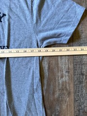 Grand Budapest Hotel T-Shirt Wes Anderson Heather Grey Size Medium