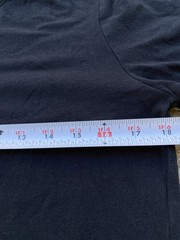Columbia Shirt Mens Womens Uni Small Black Stretch Crewneck Cotton Casual Vintag