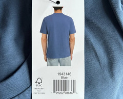 Converse Men’s Short Sleeve Star Logo Graphic T-Shirt, Blue, Size XL
