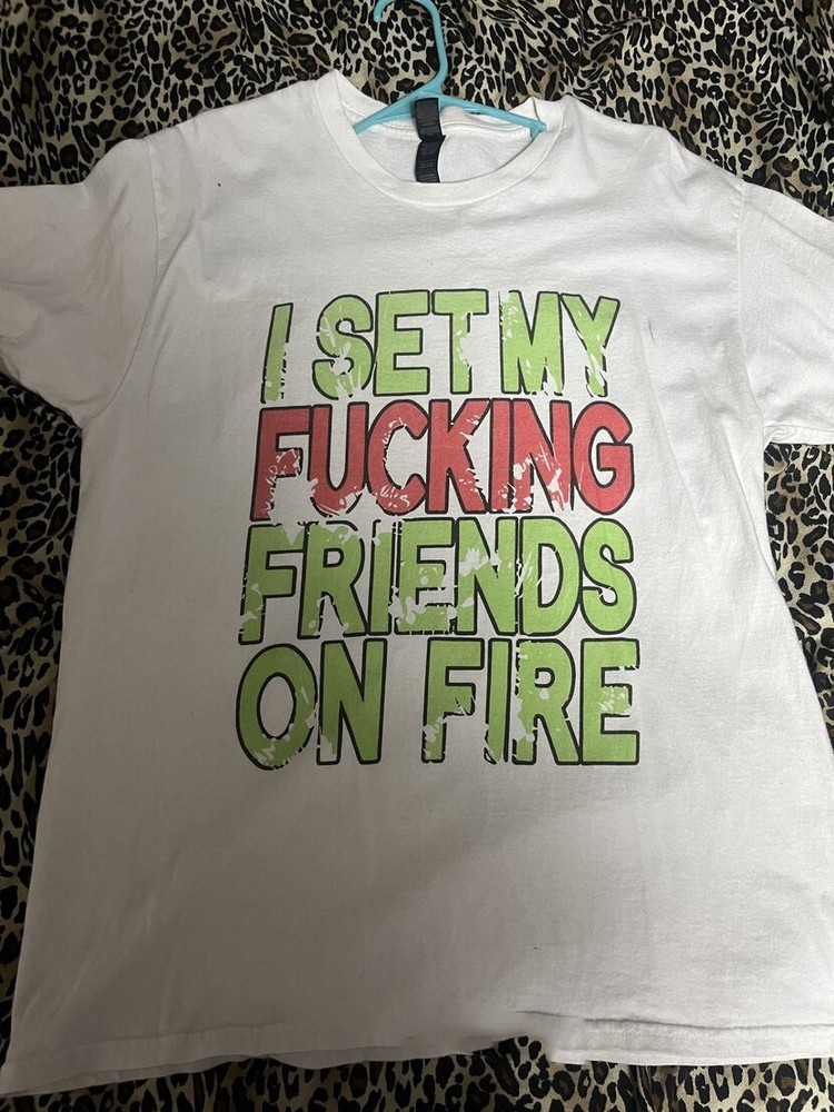 I Set My Friends on Fire Band WHite Shirt Unisex S-5XL R296