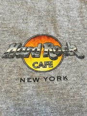 Vintage 2000 Hard Rock Cafe New York Guitar Flame T-Shirt Cotton Men’s Size XL
