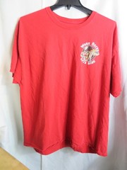 Work Sucks Let’s Ride Biker Motorcycles Clown Red 3XL T-shirt