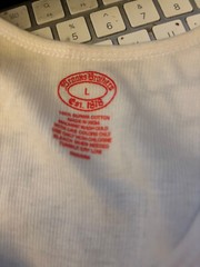 Brooks Brothers pull over wife beater t shirt new Tank top white L studio sale