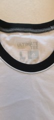 adidas ultimate tee, white, L