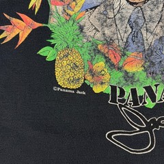 Vintage Panama Jack T Shirt 1990s Panama Jack Single Stitch Double-sided Adult L