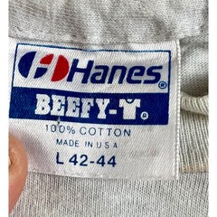 1984 Hanes Beefy T Lizard Graphic T-Shirt Mens Large Made in USA Single Stitch