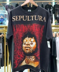 Sepultura Band Retro Style Short Sleeve Black Unisex Tshirt Reprint KH14866