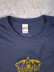 Corona Extra Beer Graphic Short T Shirt Men Large Blue Distressed Logo Brewery