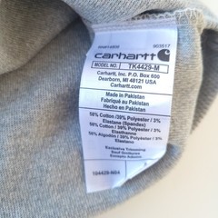 NWT Carhartt SMALL Relaxed Fit Heavyweight L/S Henley Pocket Thermal Shirt Gray