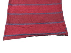 Vans Men’s Size Large 100% Cotton Y2K Striped Maroon Red Summer Tank Shirt