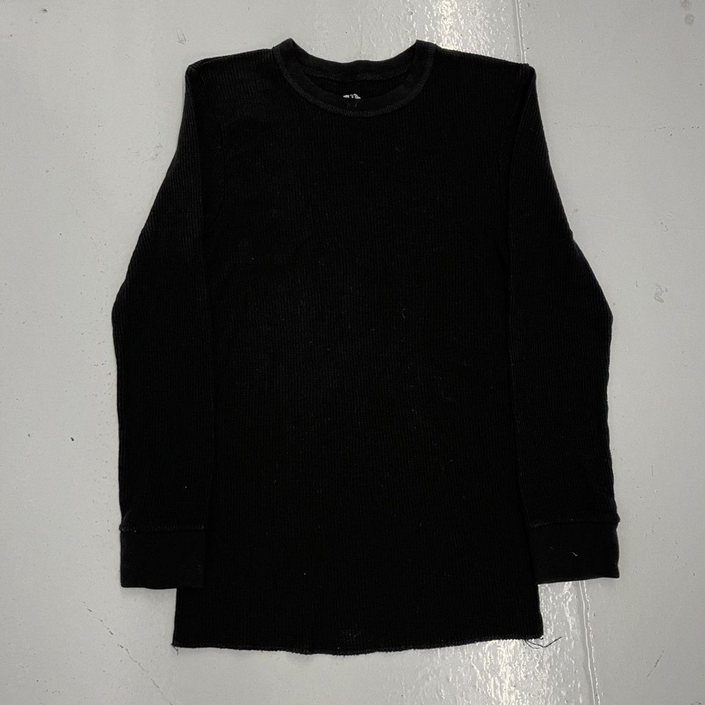 Vintage Y2k Fruit of the Look Black Long Sleeve Thermal