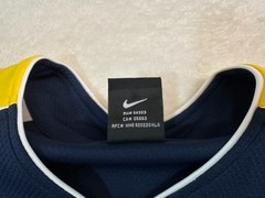 Vintage 2000s Nike University Michigan Ann Arbor Baseball Team Jersey, L XL NEW