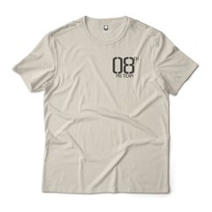 08th MS Team Mobile Suit Gundam Anime Chest Print Graphic T-Shirt