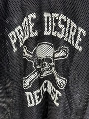Vintage 90s Russell Athletic Mesh Football Jersey XL Pride Desire Defense Skull
