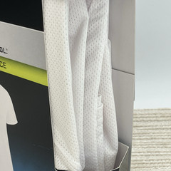 Hanes Mens White T Shirts 3 Pack Tagless X-Temp All Day Performance Size 2XL