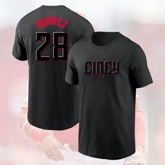 SALE HOT! Eugenio Suárez #28 Cincinnati Reds 2026 Name & Number Gift For Fans