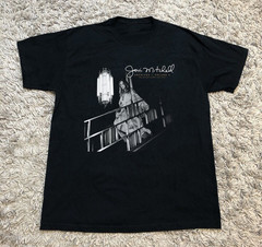 RARE! Joni Mitchell Black Cotton all size S-5XL Unisex Shirt HT220