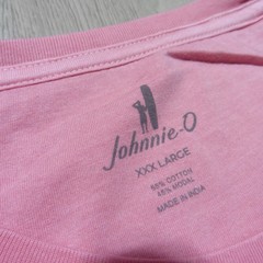 JOHNNIE-O Mens 3XL XXXL T SHIRT DALE 2.0 BANDANA PINK RED SHORT SLEEVE GOLF TEE