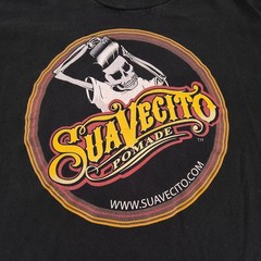 Suavecito Graphic Casual Short Sleeve Crew Neck T Shirt Mens Size Large L Black