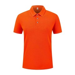 2025 Summer New Solid Color Polo Shirt for Male and Female Couples Business Fash