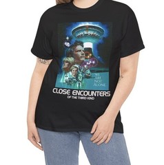 Close Encounters of the Third Kind T Shirt – 70’s Sci Fiction Classic Retro Tee