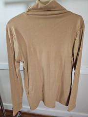 Casual Mens Slim Fit Basic Top Lightweight Knitted Turtleneck Pullover Shirt S