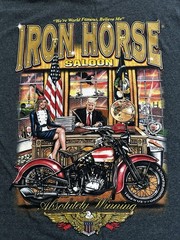 VTG Iron Horse Saloon T Shirt 2017 Xl Donald Trump / Special Rare
