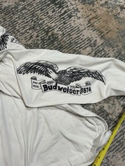 Pacsun licensed Budweiser “King of Beers” 1876 Eagle Long Sleeve T-Shirt Large