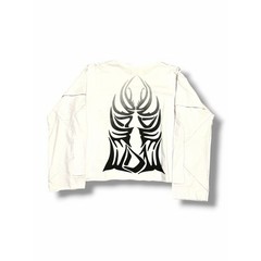 Who Decides War Winged Gradient Long-Sleeve T-Shirt | Size MEDIUM