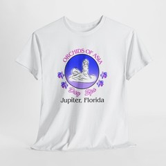 Orchids of Asia Spa Tee | Jupiter Florida Orchid Logo