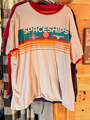 Marvel Guardians of the Galaxy Spaceships Graphic Ringer Tee White/Red XXXL