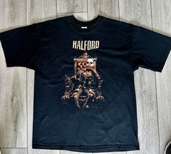 Vtg 2000 Rob Halford Metal God T-Shirt Fruit of the Loom Heavy Metal – XL