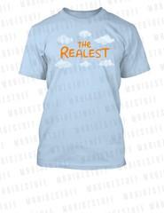 The Realist in Clouds Sneaker Tee Shirt Big & Tall or Small Sneakers Hip Hop Tee
